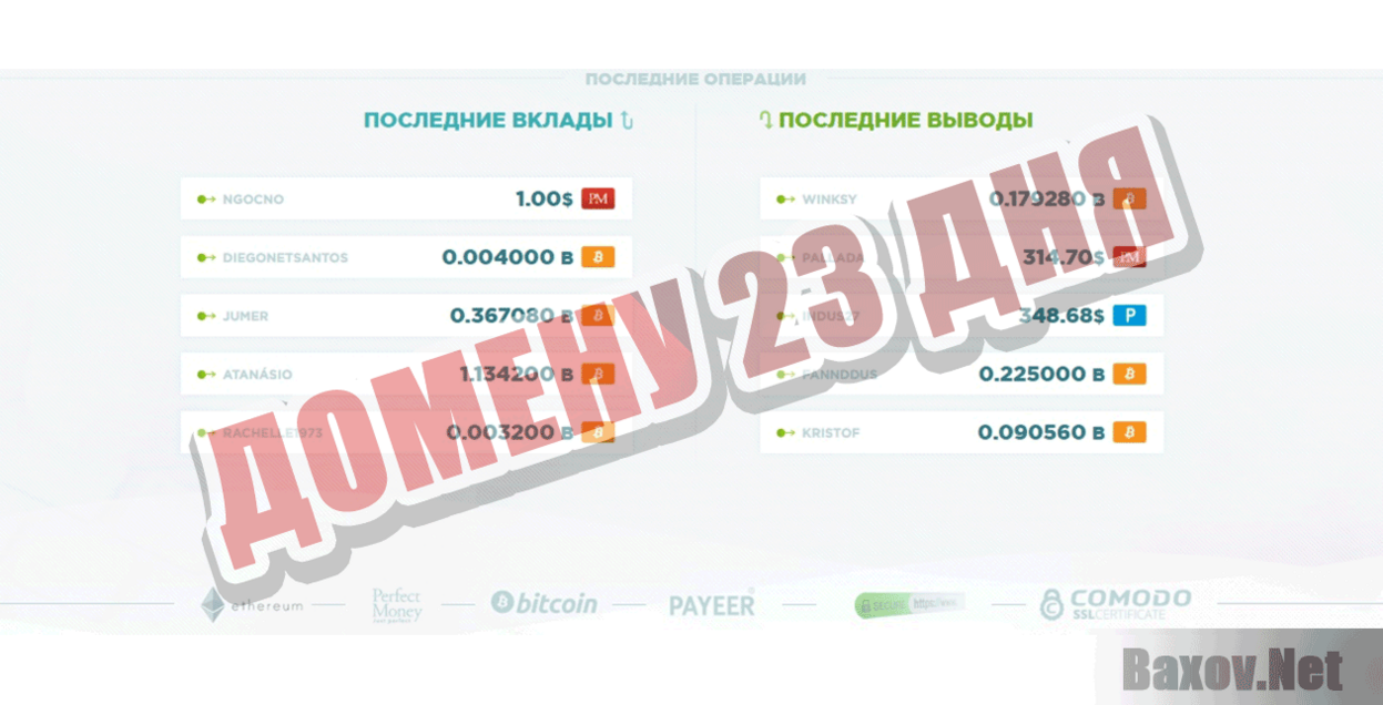 Crypto Begin Домену 23 дня
