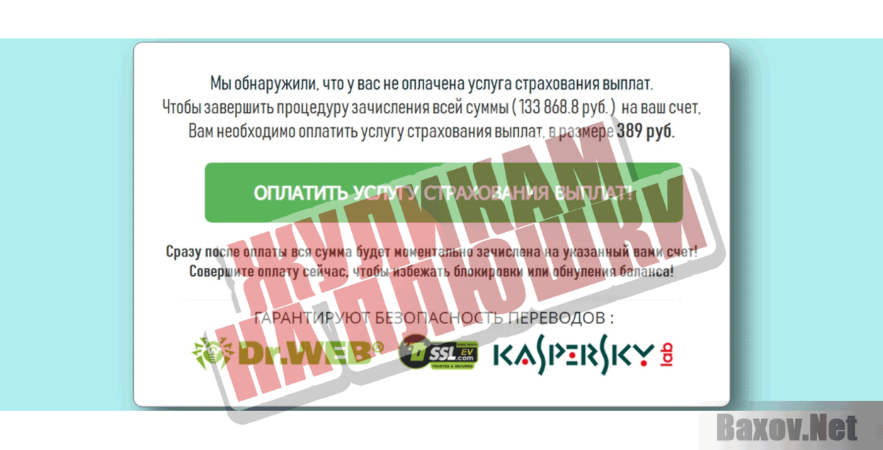 Pay Secure Жуликам на плюшки