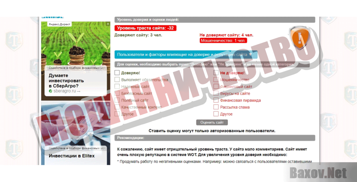 Gamma Finance Мошенничество