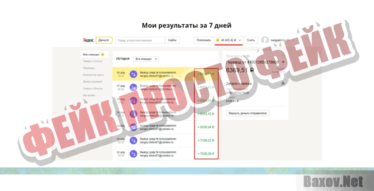 6000 рублей ежедневно на автопилоте Фейк Просто фейк