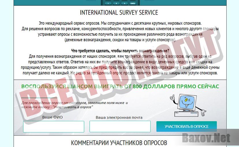 International Survey Service - все что могут