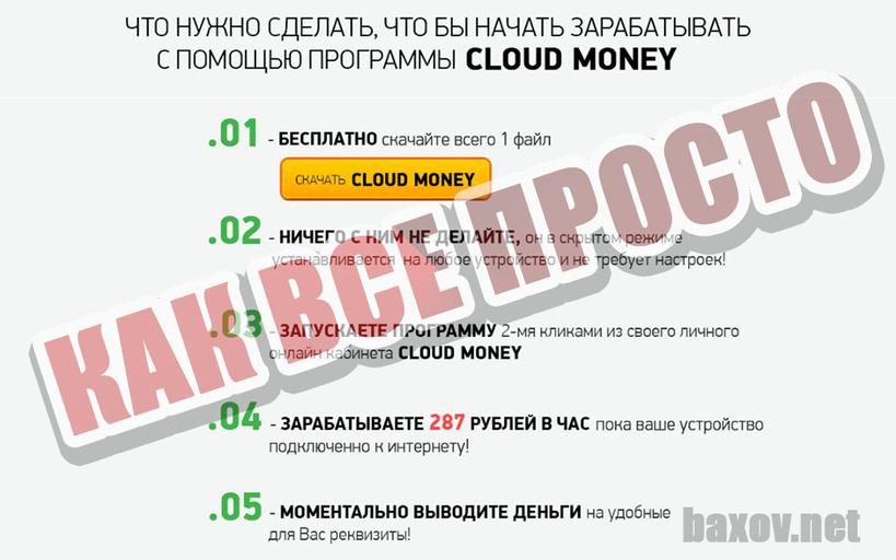 Cloud Money как заработать