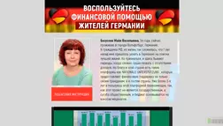 Платформа финансовой поддержки жителей Германии - лохотрон