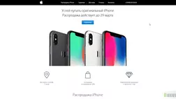 оригинальный iPhone на распродаже - лохотрон