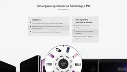 Розыгрыш купонов на Samsung в РФ - лохотрон