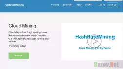 HashRateMining - Лохотрон