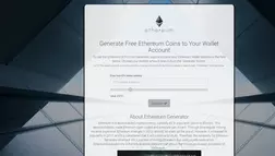 Ethereum Generator отзывы и обзор. Развод, лохотрон или правда. Только честные и правдивые отзывы на Baxov.Net