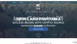 Crypto Source Share отзывы и обзор. Развод, лохотрон или правда. Только честные и правдивые отзывы на Baxov.Net