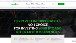 Cryptvest Incoporated отзывы и обзор. Развод, лохотрон или правда. Только честные и правдивые отзывы на Baxov.Net