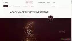 Academy Of Private Investment отзывы и обзор. Развод, лохотрон или правда. Только честные и правдивые отзывы на Baxov.Net