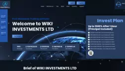 Wiki Investments Ltd отзывы и обзор. Развод, лохотрон или правда. Только честные и правдивые отзывы на Baxov.Net