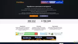 Visitbox отзывы и обзор. Развод, лохотрон или правда. Только честные и правдивые отзывы на Baxov.Net