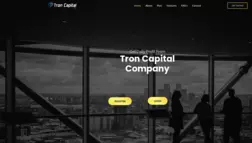 Tron Capital отзывы и обзор. Развод, лохотрон или правда. Только честные и правдивые отзывы на Baxov.Net