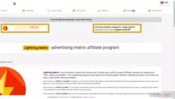 Lightning Matrix отзывы и обзор. Развод, лохотрон или правда. Только честные и правдивые отзывы на Baxov.Net