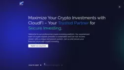 Cloudfi отзывы и обзор. Развод, лохотрон или правда. Только честные и правдивые отзывы на Baxov.Net