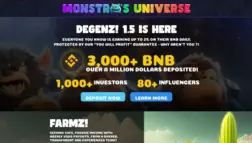 Monstro'S Universe отзывы и обзор. Развод, лохотрон или правда. Только честные и правдивые отзывы.