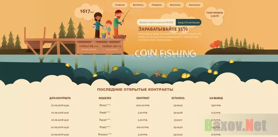 CoinFishing – лохотрон