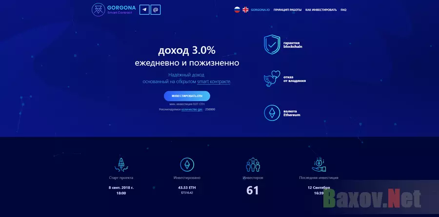 Gorgona Smart Contract – лохотрон