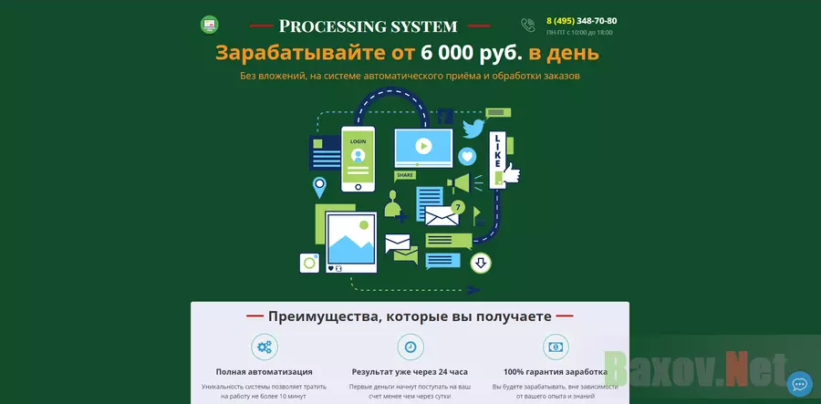 Processing system - лохотрон