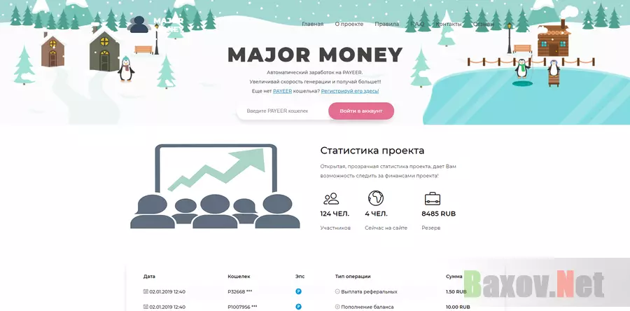 Major Money - лохотрон