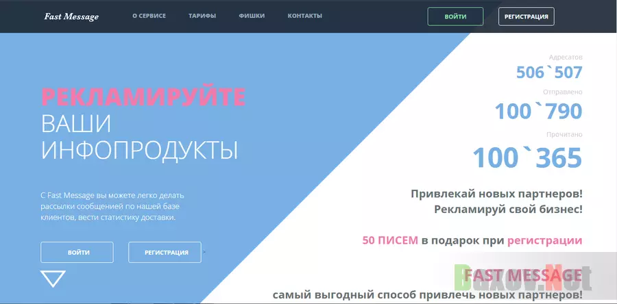Fast Message - лохотрон