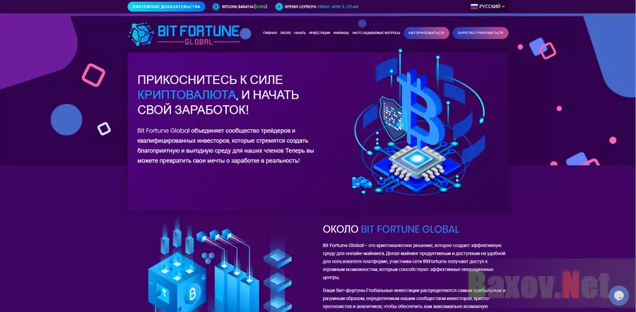 Bit Fortune Global - лохотрон