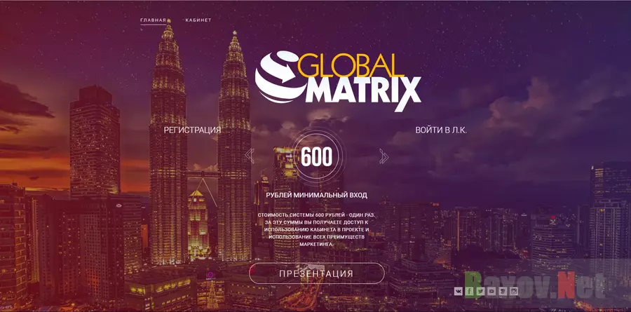 Global Marix - лохотрон