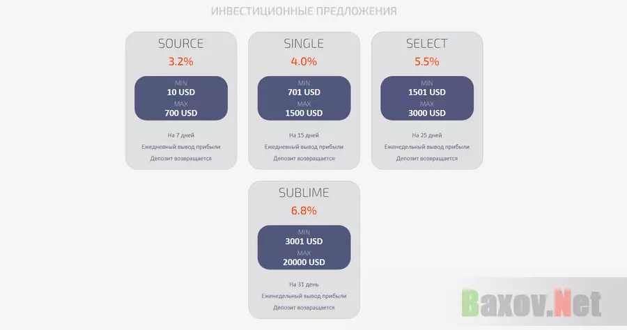 Инвестиционные предложения от Main-Group