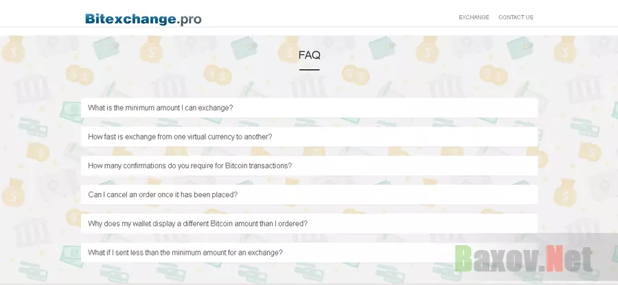 Bitexchange.pro - Лохотрон