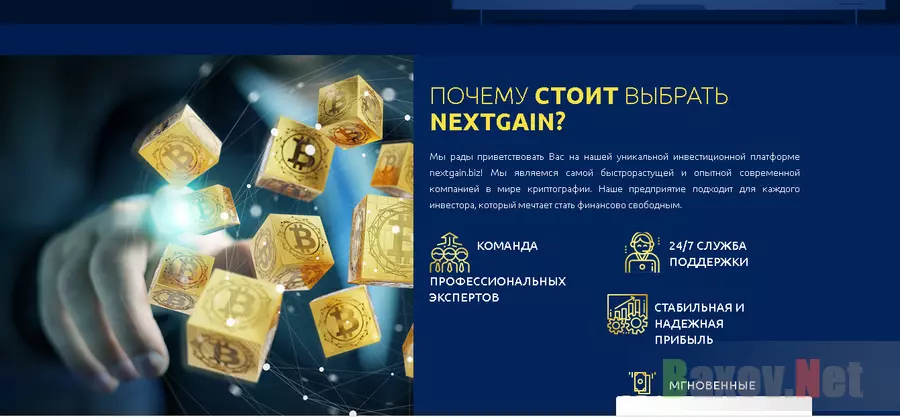 NextGain - Лохотрон