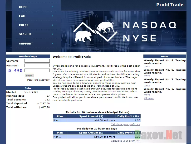 ProfitTrade Лохотрон