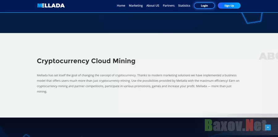 Mellada cloud mining company - Лохотрон