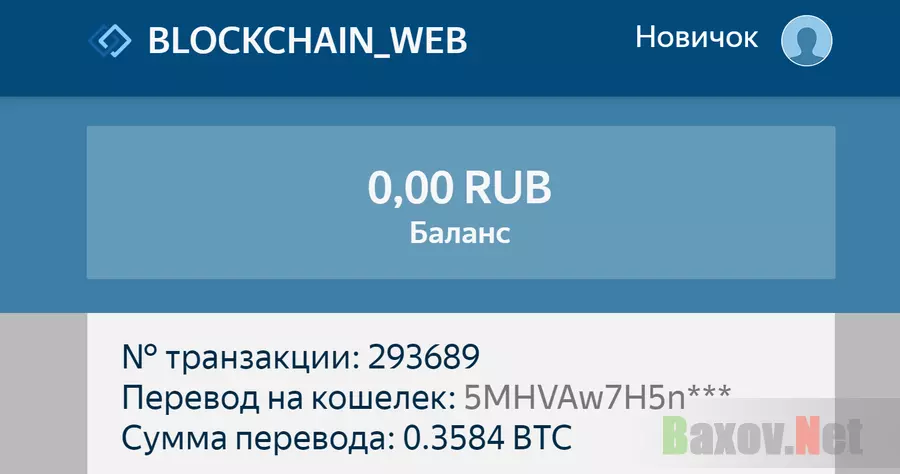 BLOCKCHAIN_WEB Лохотрон