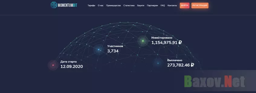 Липовая статистика Momentumbit