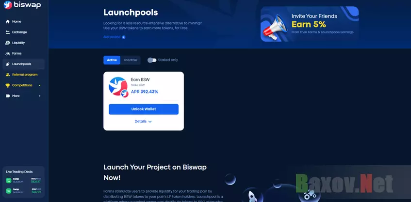 Launchpools