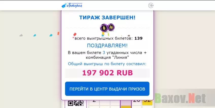 поздравление с выигрышем у мошенников 