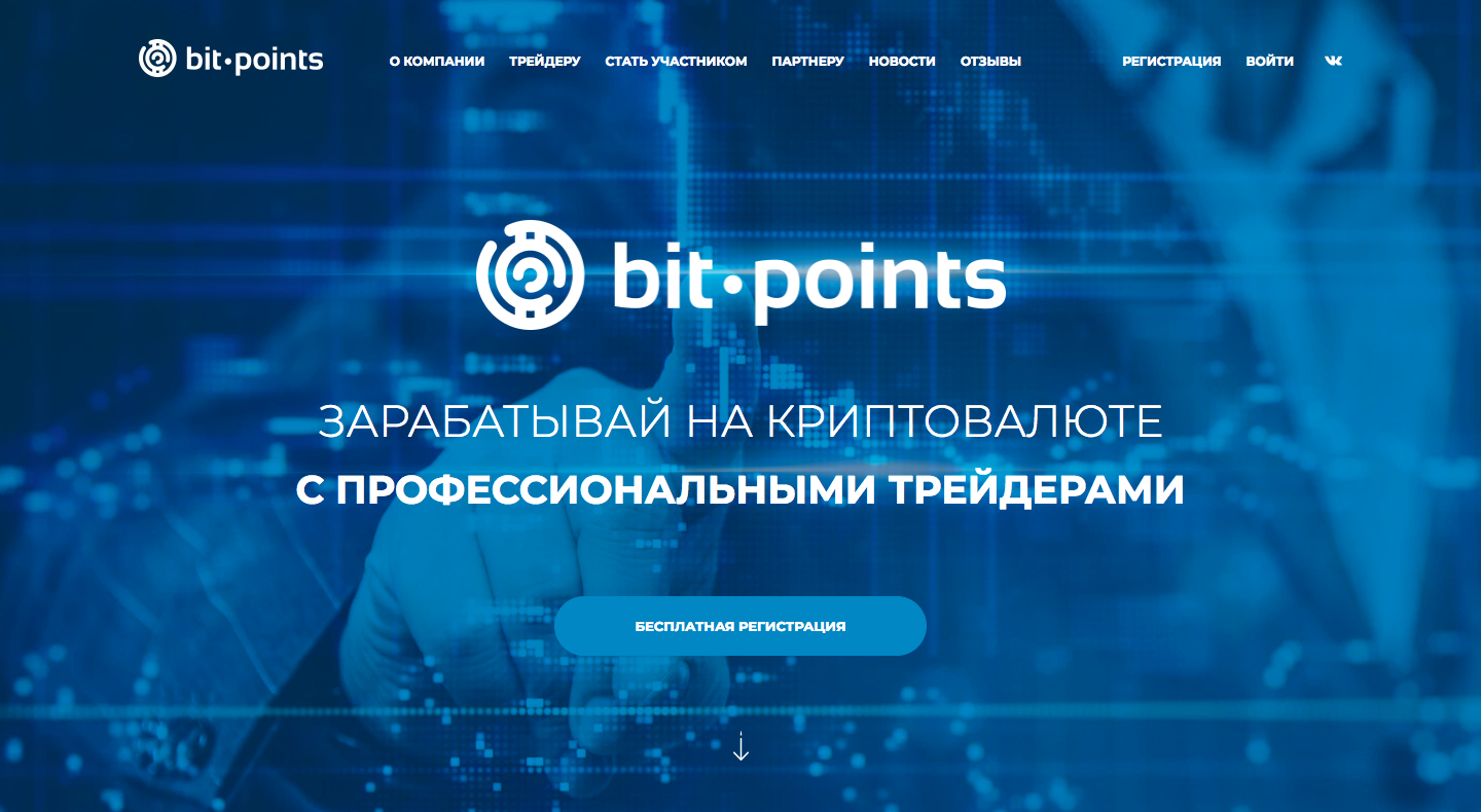 Bit-points - инвестиционный сервис мошеннического характера